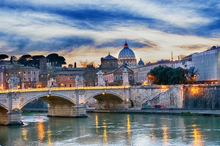 tiber bridge, rome, bridge-2263361.jpg